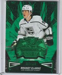 Brandt Clarke [Green] #F-49 Hockey Cards 2022 SPx Finite Rookies Prices