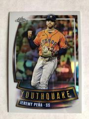 Jeremy Pena #YQ-15 Baseball Cards 2023 Topps Chrome Youthquake Prices