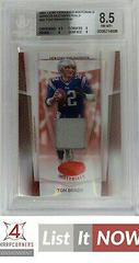 Tom Brady [Mirror Red] Football Cards 2007 Leaf Certified Materials Prices