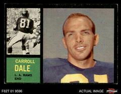 Carroll Dale #82 Football Cards 1962 Topps Prices