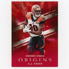 A. J. Green [Red] #48 Football Cards 2018 Panini Origins Prices