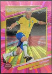 Arthur [Pink Laser] Soccer Cards 2021 Panini Donruss Road to Qatar Prices