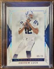 Andrew Luck [Holo Silver] Football Cards 2017 Panini National Treasures Prices