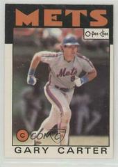 Gary Carter #170 Baseball Cards 1986 O Pee Chee Prices