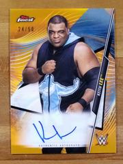 Keith Lee [Orange] Wrestling Cards 2020 Topps WWE Finest Autographs Prices