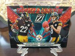 Najee Harris , Kenny Pickett [Red] #TL-NK Football Cards 2022 Panini Zenith Thunder and Lightning Prices