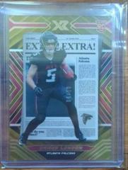 Drake London [Gold] #EXT-3 Football Cards 2022 Panini XR Extra Prices