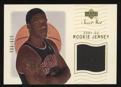 Eddy Curry [Rookie Jersey] #116 Basketball Cards 2001 Upper Deck Sweet Shot Prices