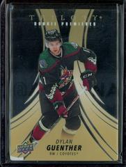 Dylan Guenther [Gold Tint] #RP-DG Hockey Cards 2022 Upper Deck Trilogy Rookie Premier Prices
