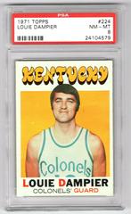 Louie Dampier #224 Basketball Cards 1971 Topps Prices