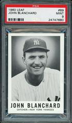 John Blanchard #89 Baseball Cards 1960 Leaf Prices