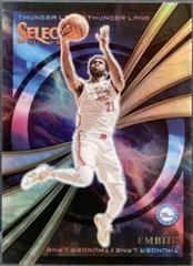 Joel Embiid [Silver] #6 Basketball Cards 2022 Panini Select Thunder Lane Prices
