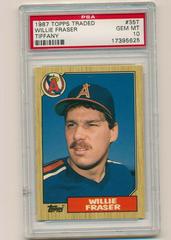 Willie Fraser #35T Baseball Cards 1987 Topps Traded Tiffany Prices