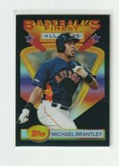 Michael Brantley [Black Refractor] Baseball Cards 2020 Topps Finest Flashbacks Prices