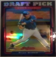 Ryan Garko [Black Refractor] #468 Baseball Cards 2005 Topps Chrome Prices