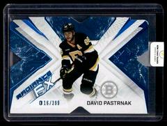 David Pastrnak [Blue] #RFX-24 Hockey Cards 2022 SPx Radiance FX Prices