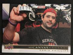 Chris Phillips #C-72 Hockey Cards 2020 SP Signature Edition Legends UD Canvas Prices