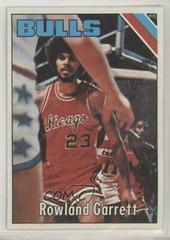 Rowland Garrett Basketball Cards 1975 Topps Prices