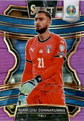 Gianluigi Donnarumma [Purple Prizm] #1 Soccer Cards 2020 Panini Select UEFA Euro Prices