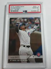 Javier Baez #AS-4 Baseball Cards 2018 Topps Now All Star Prices
