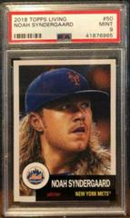 Noah Syndergaard #50 Baseball Cards 2018 Topps Living Prices