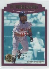 Kirby Puckett [Die Cut] Baseball Cards 1995 SP Championship Prices