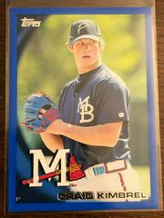 Craig Kimbrel [Blue] Baseball Cards 2010 Topps Pro Debut Prices