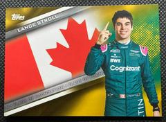 Lance Stroll [Gold] #FF-LS Racing Cards 2021 Topps Formula 1 Flags of Foundation Prices