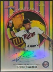 Keoni Cavaco [Gold Refractor] #KC Baseball Cards 2019 Bowman's Best 1999 Franchise Favorites Autographs Prices