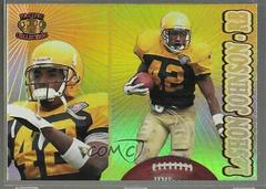 LeShon Johnson [Gold] Football Cards 1995 Pacific Prisms Prices