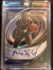 Alex English [Marble] Basketball Cards 2021 Panini Spectra Icons Autographs Prices