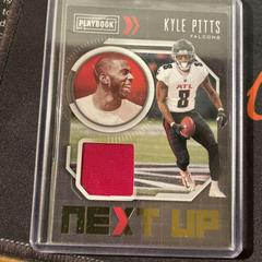 Kyle Pitts Football Cards 2021 Panini Playbook Next Up Jerseys Prices