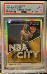 Stephen Curry [Artist Proof] #2 Basketball Cards 2019 Panini Hoops NBA City Prices