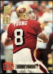 Steve Young [1st Day Issue] #625 Football Cards 1995 Stadium Club Prices