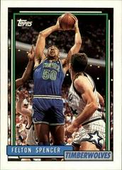 Felton Spencer Basketball Cards 1992 Topps Prices