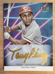 Tony Perez [Gold] #PDA-TP Baseball Cards 2022 Topps Archives Snapshots Picture Day Autographs Prices