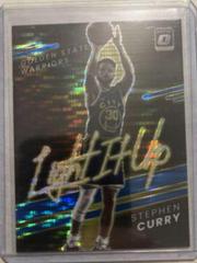 Stephen Curry [Blue Pulsar] #2 Basketball Cards 2021 Panini Donruss Optic Light It Up Prices