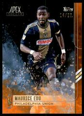 Maurice Edu [Orange] Soccer Cards 2015 Topps Apex MLS Prices