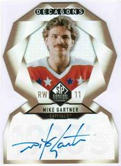 Mike Gartner [Gold Autograph] #DC-37 Hockey Cards 2020 SP Signature Edition Legends Decagons Prices