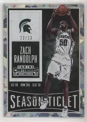 Zach Randolph [Cracked Ice Ticket] Basketball Cards 2015 Panini Contenders Draft Picks Prices