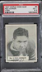 Red Horner Hockey Cards 1937 V356 World Wide Gum Prices