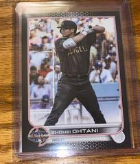 Shohei Ohtani [Black] #ASG-4 Baseball Cards 2022 Topps Update All Star Game Prices