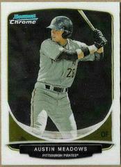 Austin Meadows #40 Baseball Cards 2013 Bowman Chrome Mini Prices
