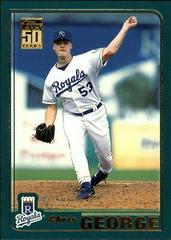 Chris George #T166 Baseball Cards 2001 Topps Traded Prices