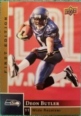 Deon Butler #156 Football Cards 2009 Upper Deck First Edition Prices