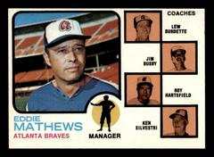 Braves Manager/Coaches #237 Baseball Cards 1973 Topps Prices