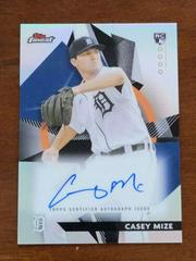 Casey Mize Baseball Cards 2021 Topps Finest Rookie Design Variation Autographs Prices
