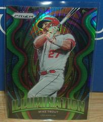 Mike Trout [Lime Green Prizm] Baseball Cards 2022 Panini Prizm Illumination Prices