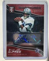 Billy Joe DuPree [Red] #TCS-BJD Football Cards 2021 Panini Chronicles Totally Certified Signatures Prices