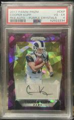 Cooper Kupp [Purple Crystals] Football Cards 2017 Panini Prizm Rookie Autographs Prices